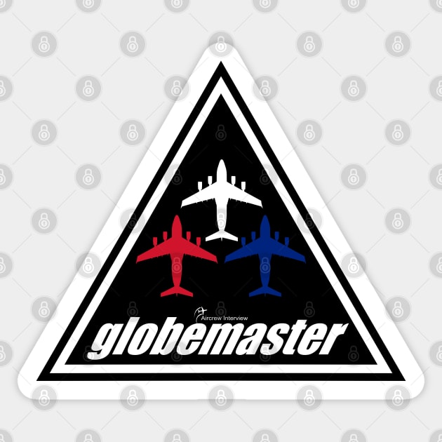 C-17 Globemaster Sticker by Aircrew Interview